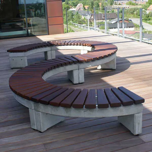 Straatmeubilair met curves!