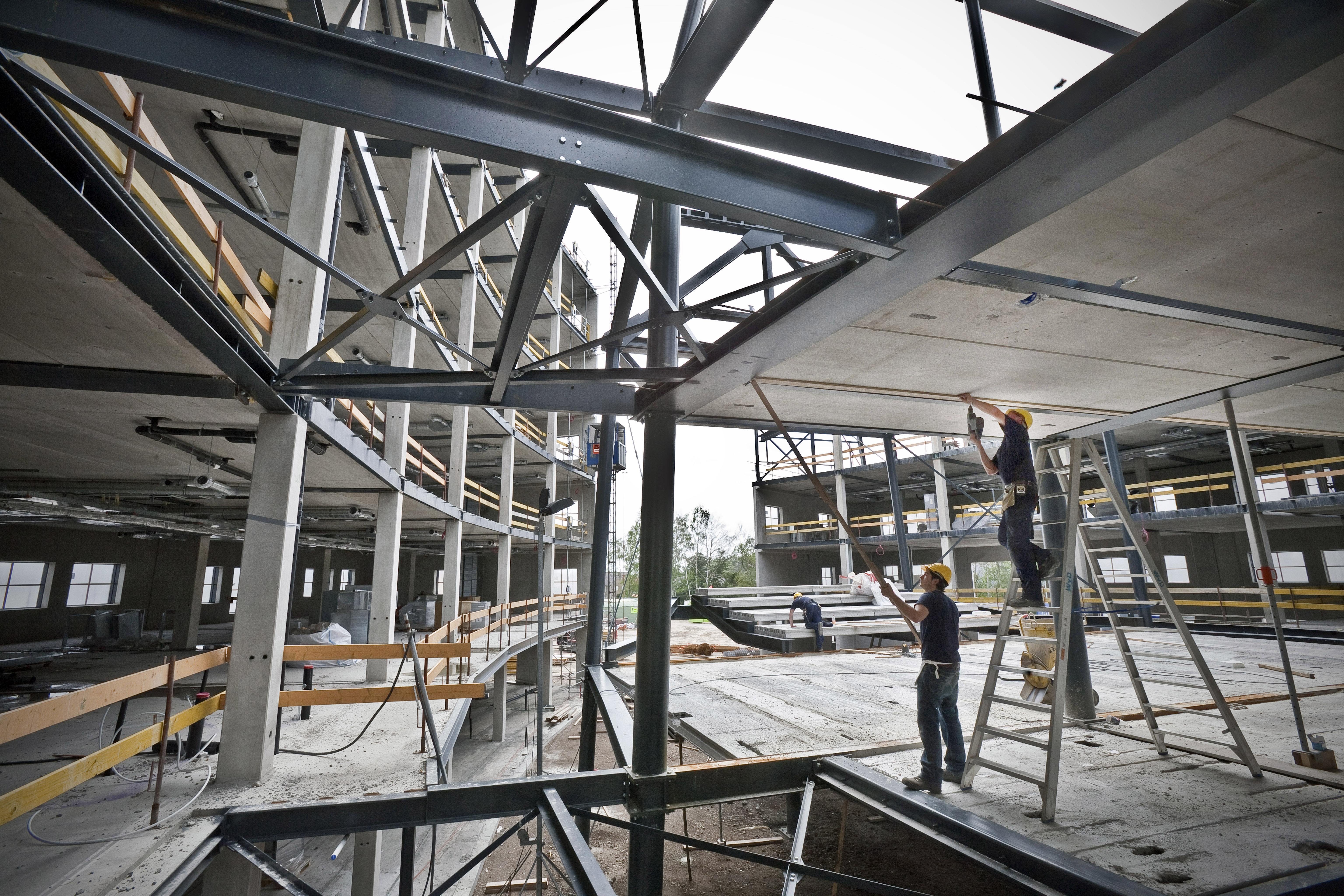 Winterswijk, 040711Bouw school de Driemark.Foto: Sjef Prins - APA Foto