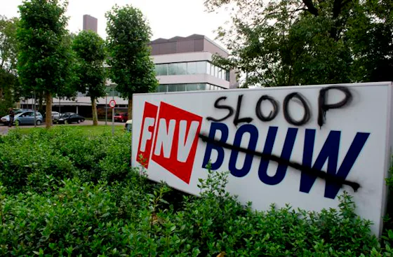 WOERDEN- FNV-Bouw is FNV-sloop geworden.