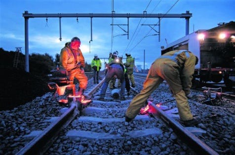 Risico op verzakkingen spoor 'bekend probleem', herstel blijft onderhoudsklus
