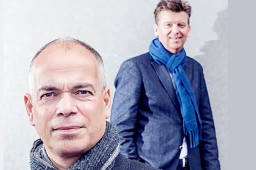 Daan van der Vorm en Hans Meurs. Foto: Guido Benschop
