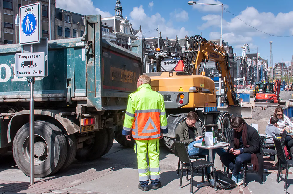 Bouwen op de vierkante cm