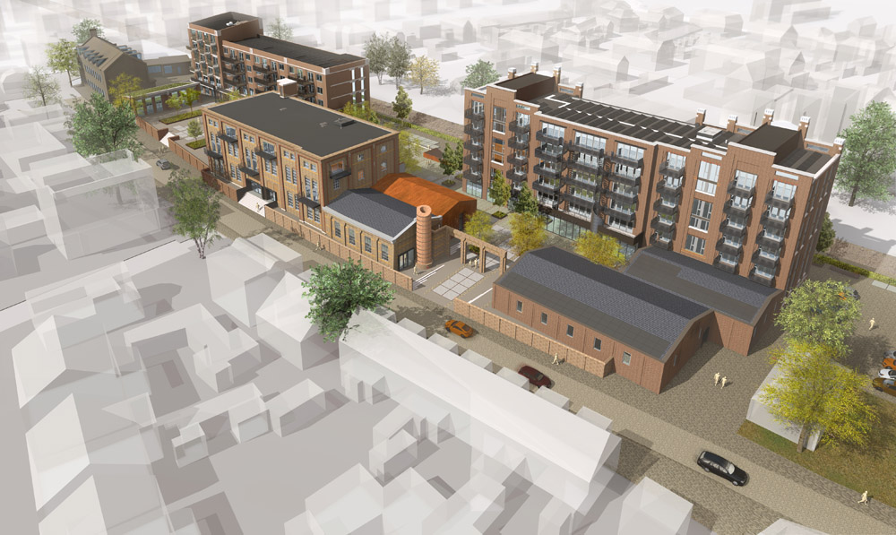 Het project Bensdorp in Bussum is nog niet helemaal af.