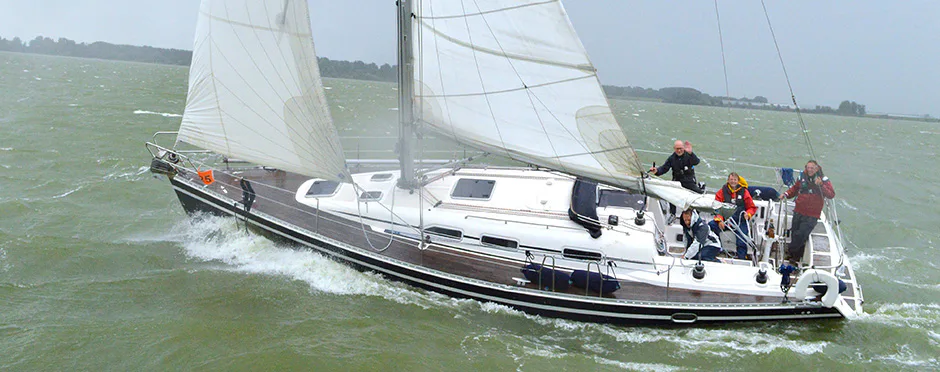 Bouwregatta: zonder angst het IJsselmeer op