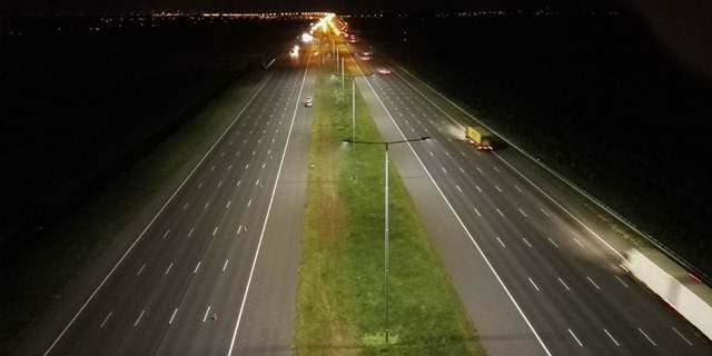 A2 breedste led-snelweg ter wereld