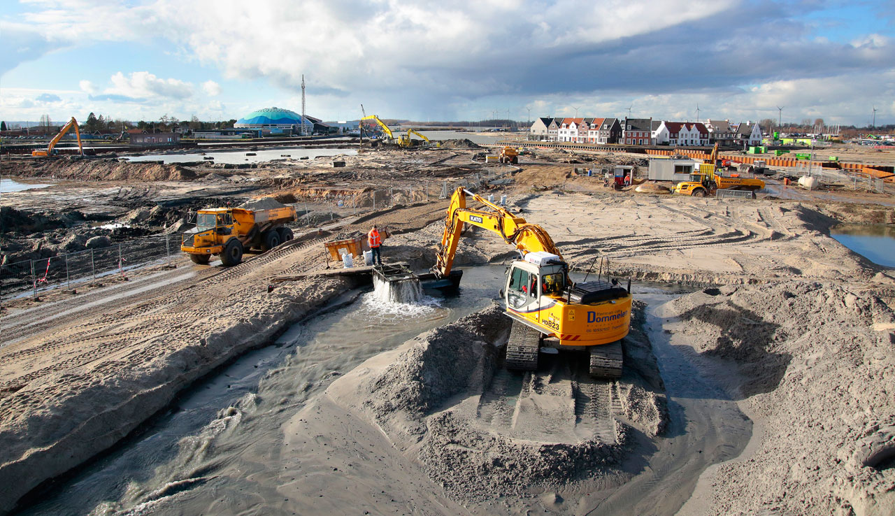 Saneren met onderzuigtechniek