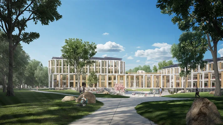 Artist impression/ Inbo architectuur