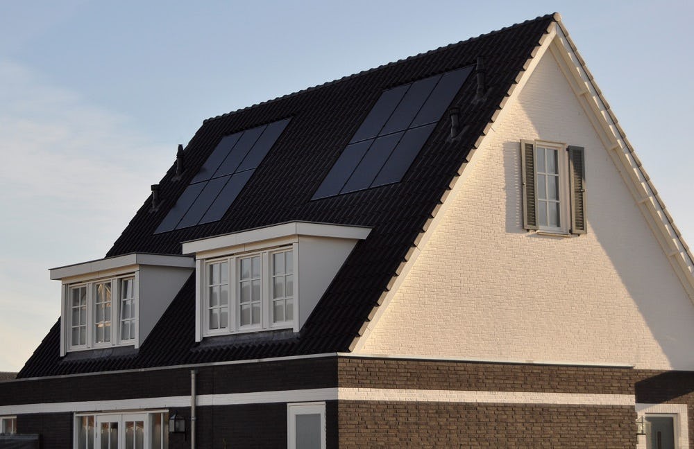 Een esthetische oplossing: zonnepanelen geïntegreerd in het dak