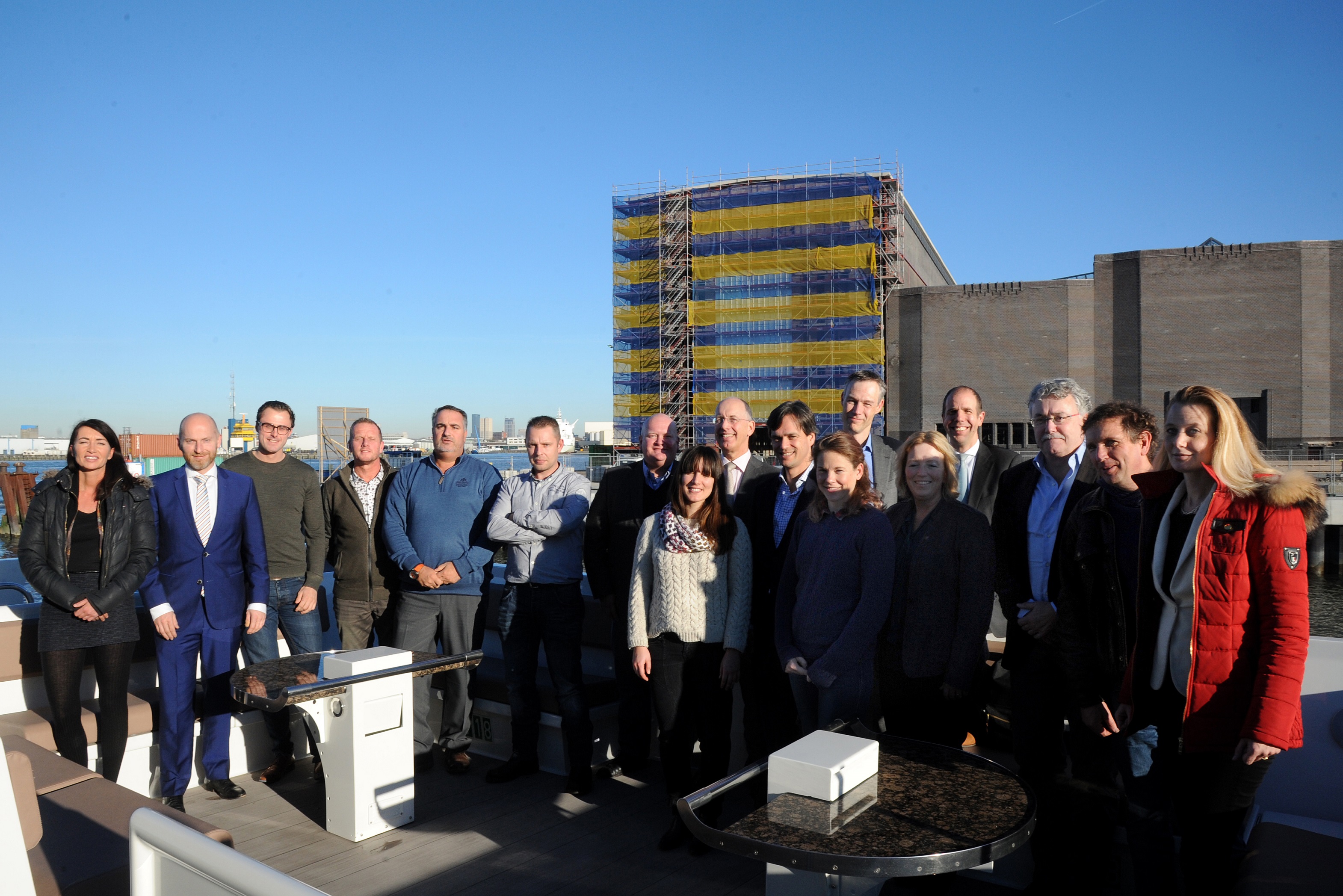 Rotterdam 29 november 2016Ondertekening huurcontracten GrofsmederijFoto Ries van Wendel de Joode/HBR
