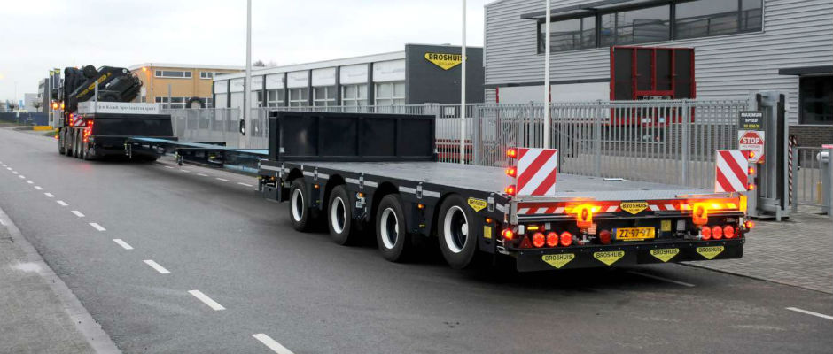 Broshuis SL-semi-dieplader voor Arjen Kandt