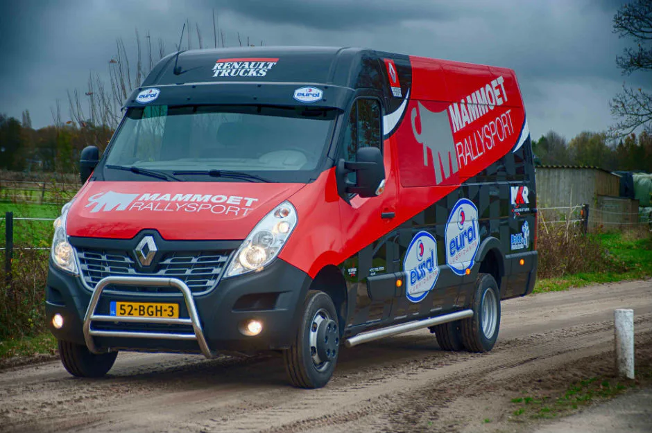 Renault Master 4x4 voor Mammoet Rallysport