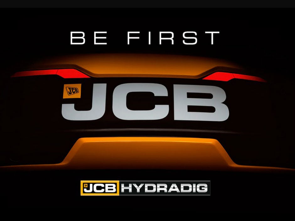 JCB lanceert op Bauma mysterieuze Hydradig