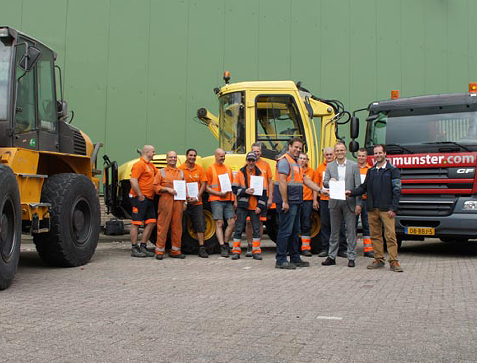 Van Munster Recyclers eerste afnemer Ahlmann's Nieuwe Draaien