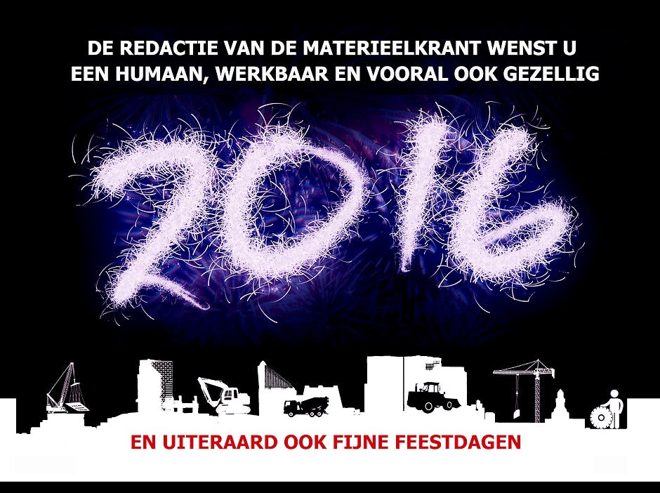 Onze beste wensen voor komend jaar