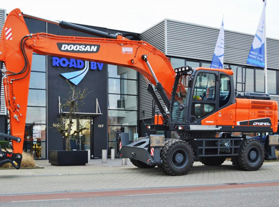 RoAD niet langer importeur van Doosan grondverzetmaterieel