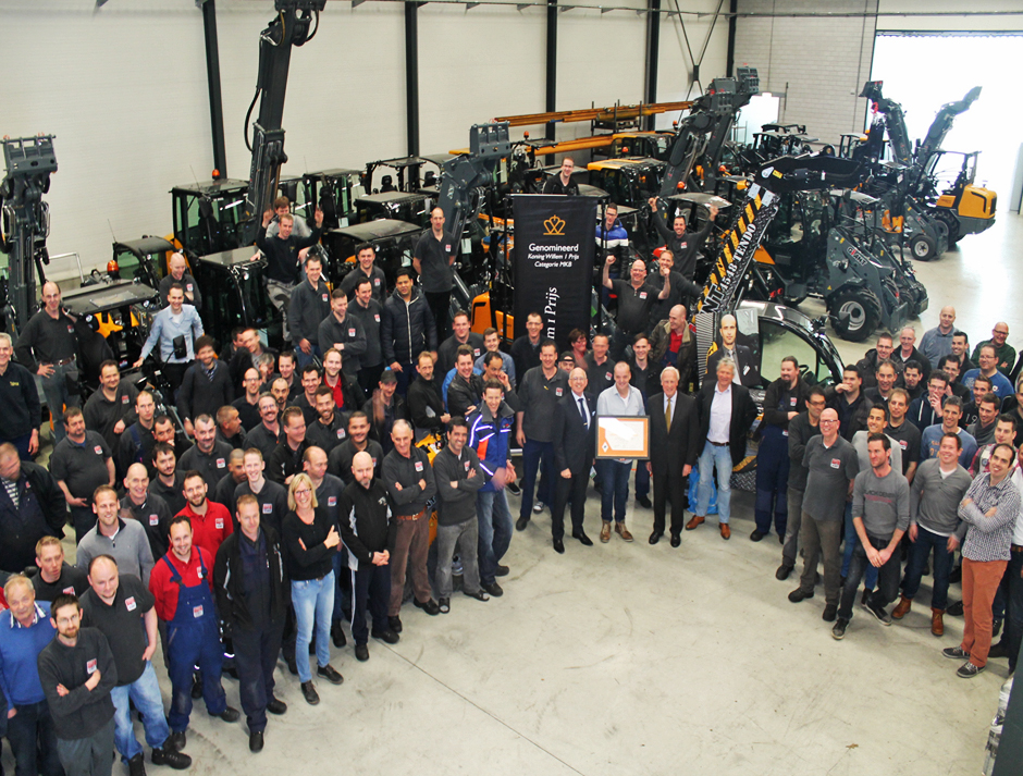 Tobroco Machines genomineerd voor Koning Willem I Prijs