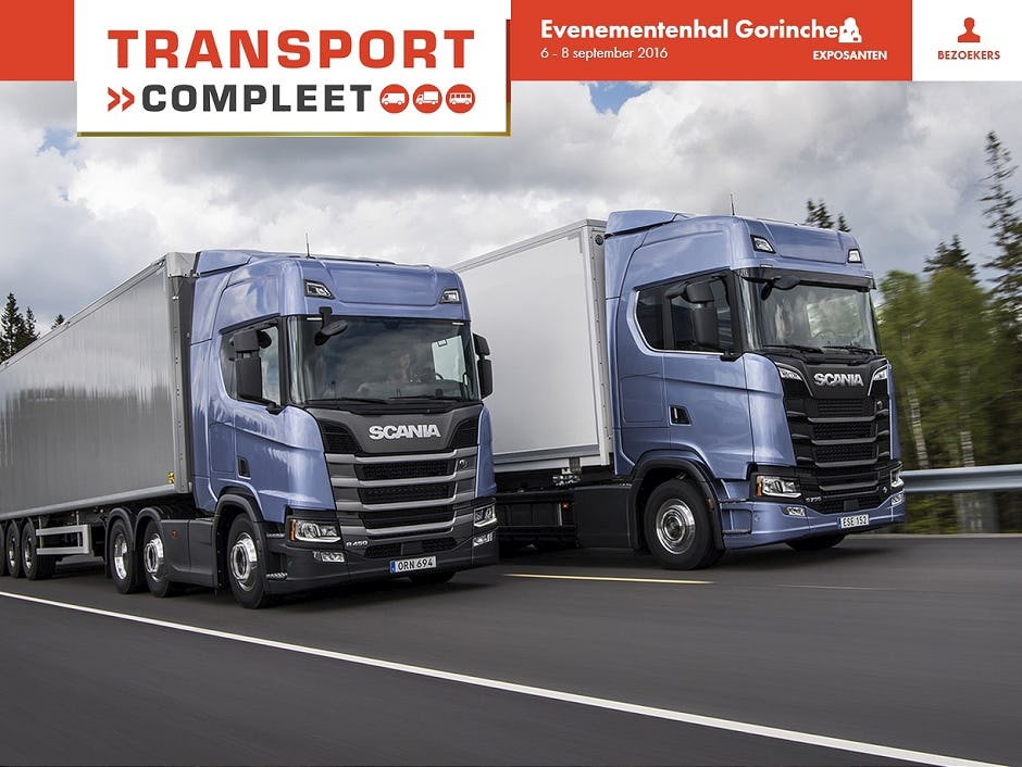 Scania's IAA-primeur op Transport Compleet