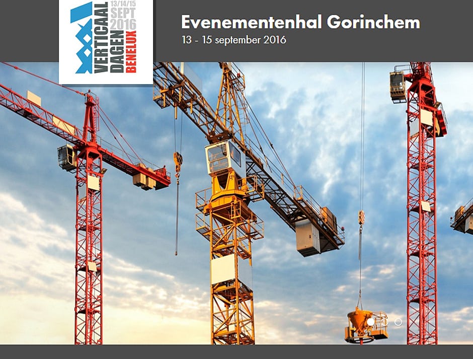 Verticaaldagen Benelux samen met bouw- en betonbeurs in Gorinchem