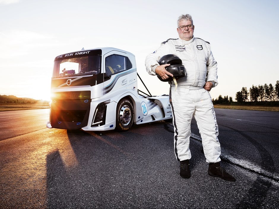 Volvo's Iron Knight snelste truck ter wereld