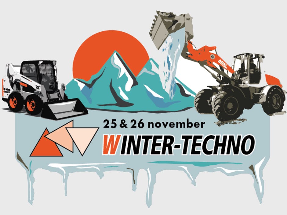 AR250e wiellader Weycor primeur tijdens Winter-Techno dagen