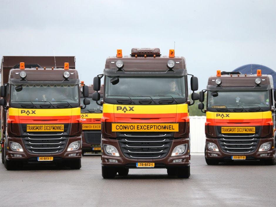 Alweer drie DAF-trucks voor PAX