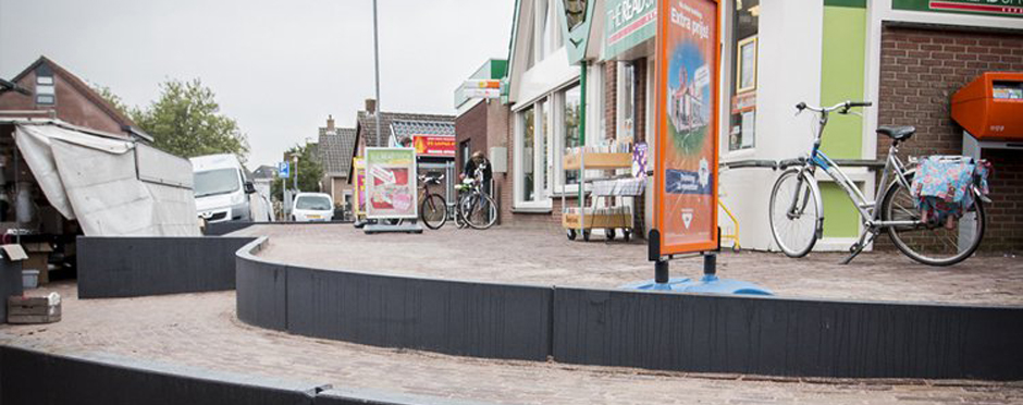 Radius keerwanden in Genemuiden