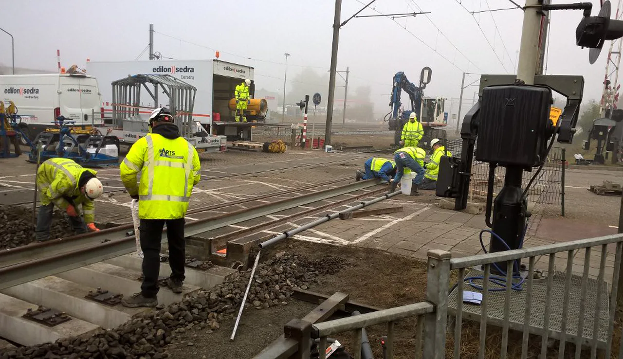 Spoorvernieuwing Vierpaardjes