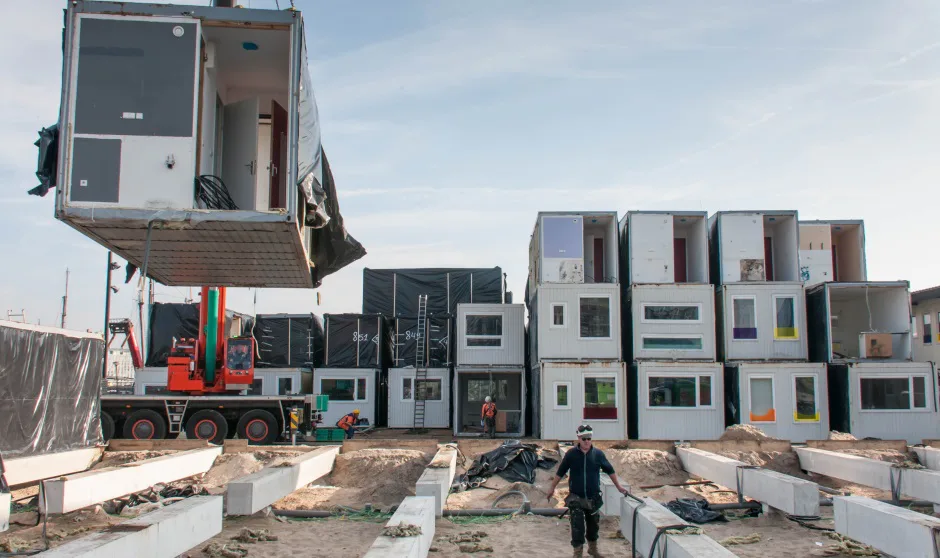 Studentenwoningen verplaatst