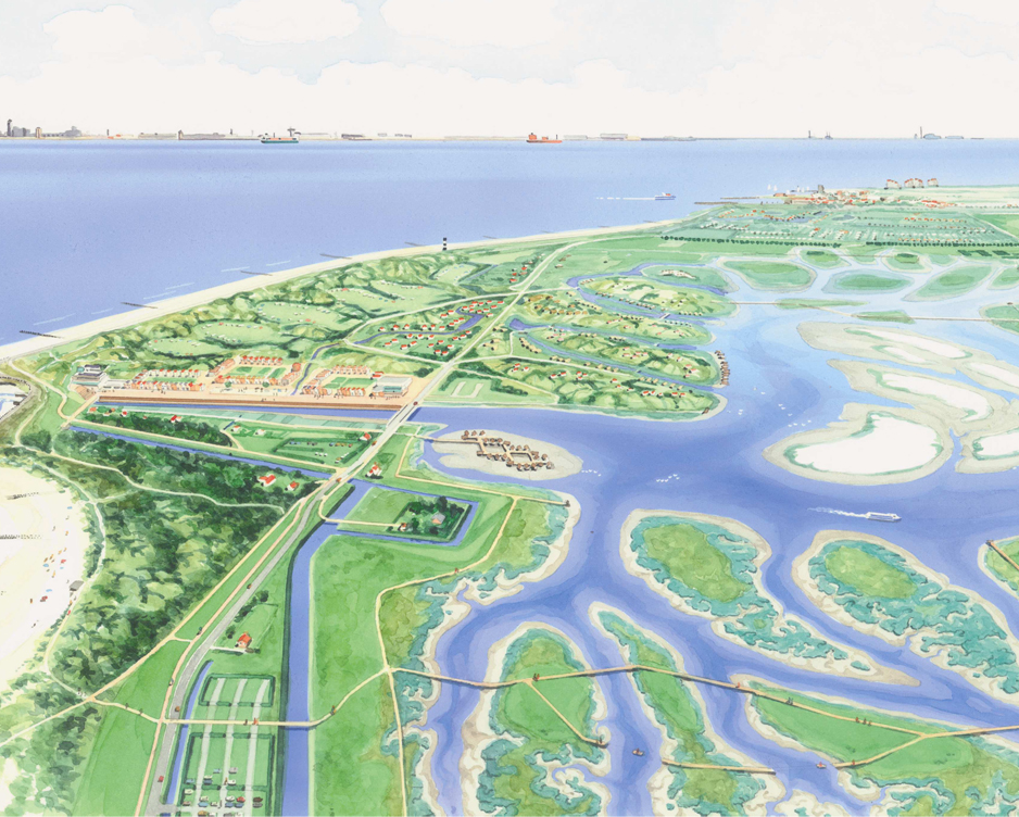 Bird-eye view Waterdunen