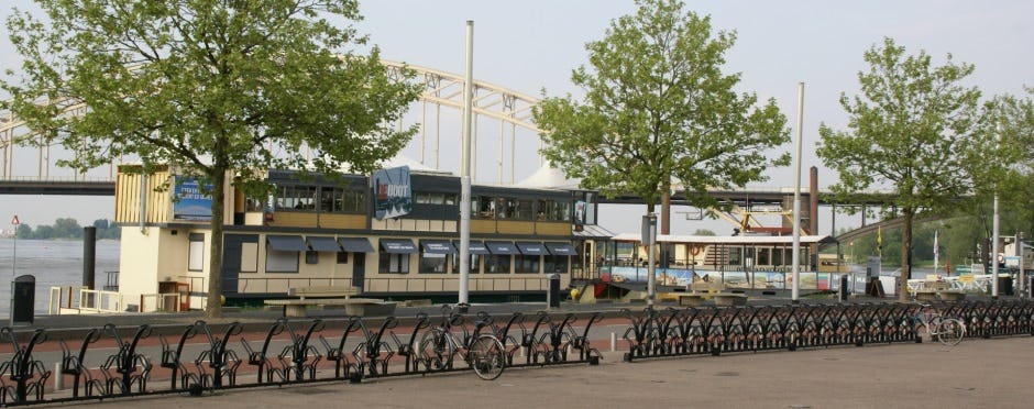 View at the bridge from Waalkade - Nijmegen, Netherlands, 30.5.2013