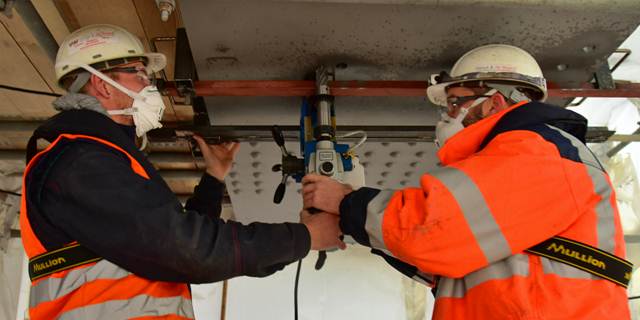 Combinatie ViVo versterkte in 2016 in allerijl  de Merwedebrug 