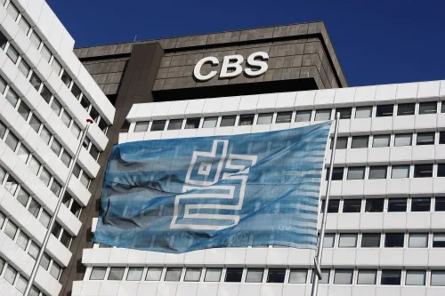 VOORBURG - Kantoorgebouw van het CBS, Centraal Bureau voor de Statistiek. ANP PHOTO ED OUDENAARDEN