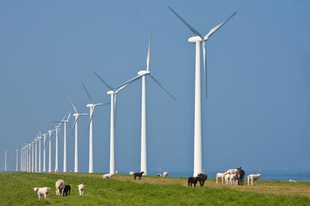 Mannen vast voor bedreigen bouwers windmolenparken