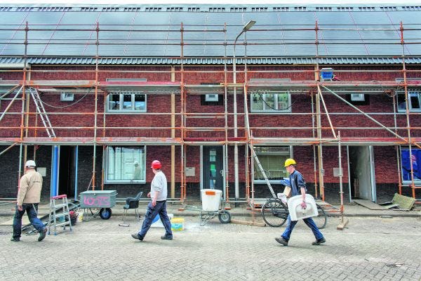 "Als er toch al verbouwd wordt, dan is dat uiteraard een kans om direct ook te verduurzamen.” Archieffoto