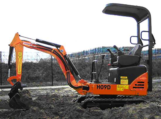 Nieuwe Hanix H09D minigraver
