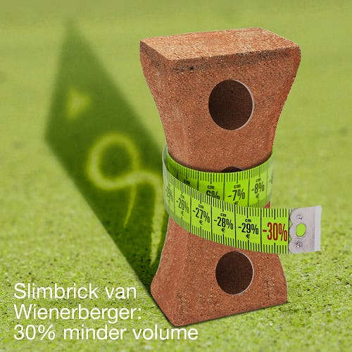 Wienerberger introduceert duurzame SlimBrick