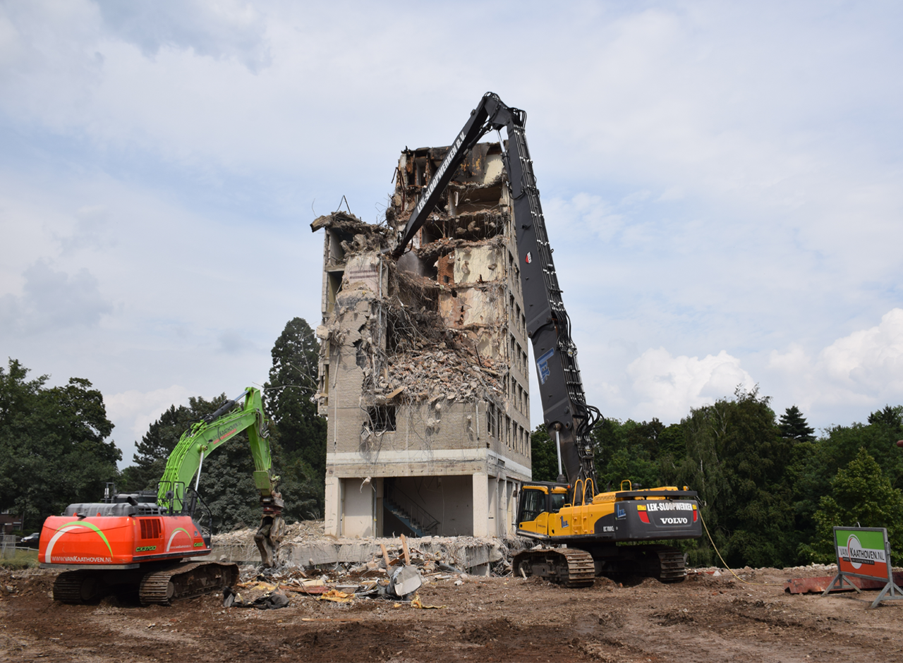 Sloopwerkzaamheden in Grave