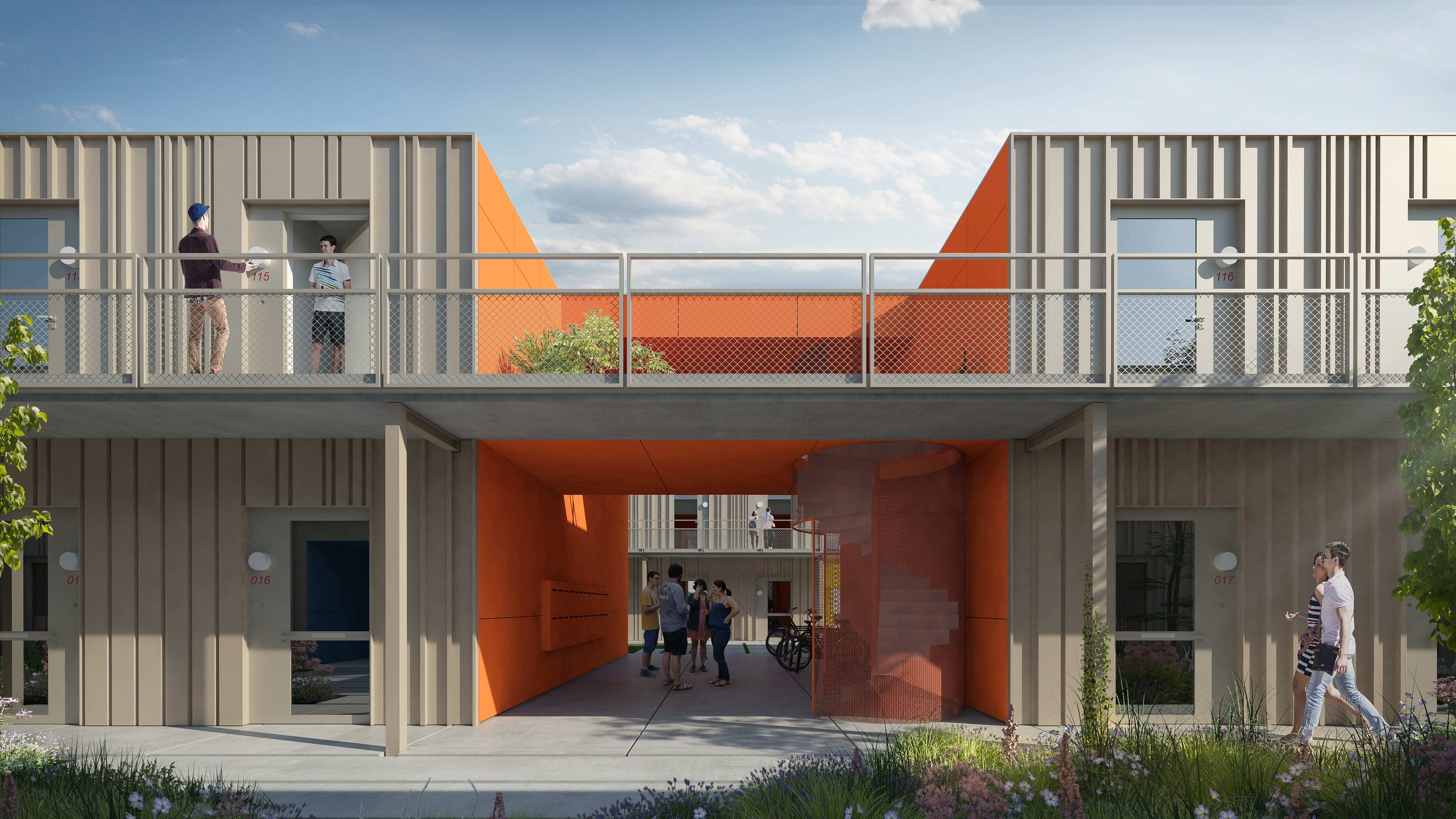 Een project van Nezzt in Amsterdam voor Stadgenoot.