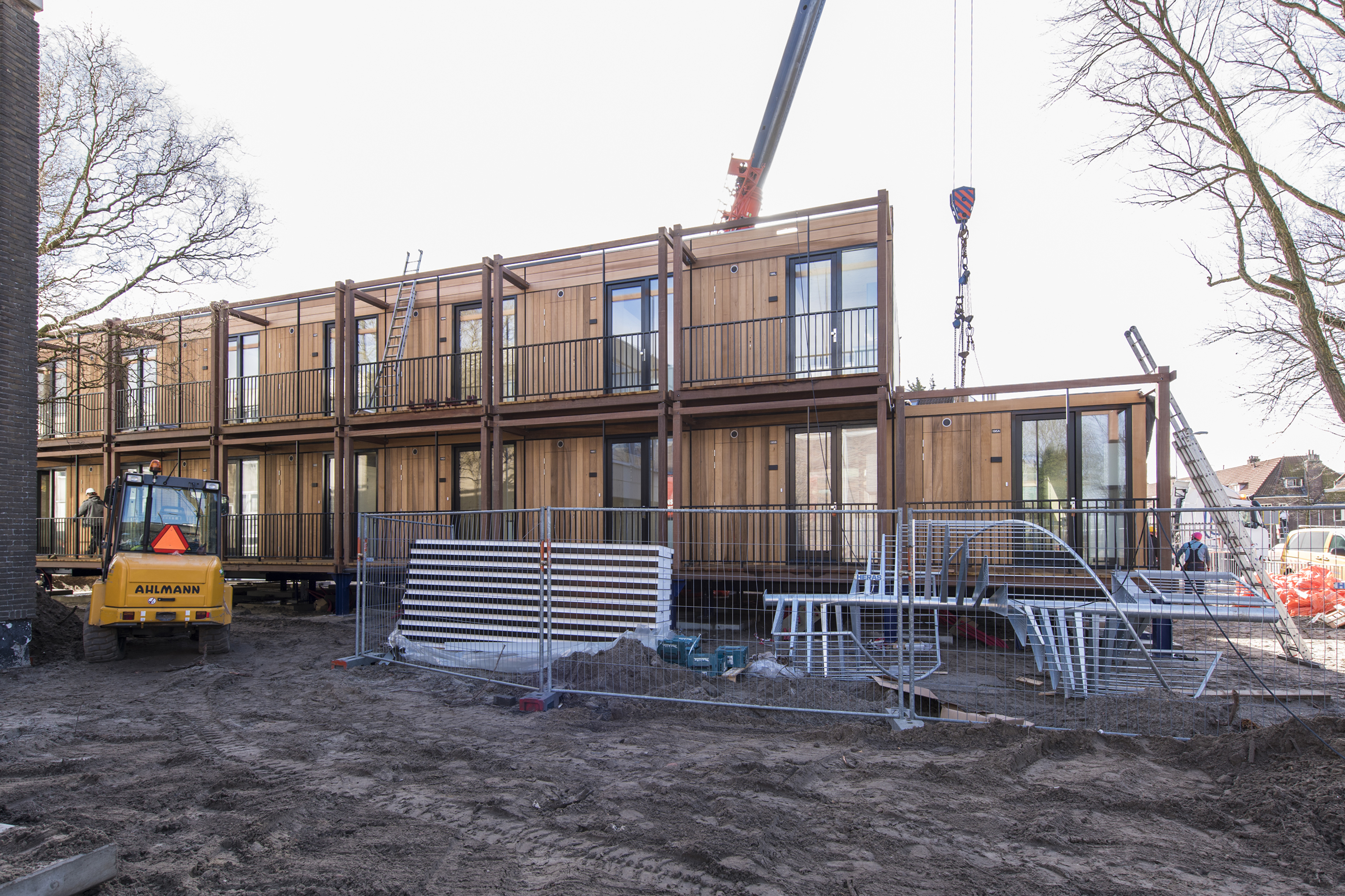 Verplaatsbare woningen in opmars