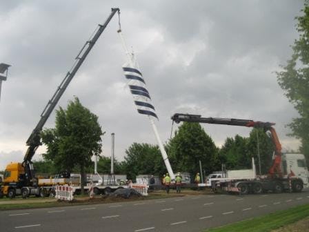 A. Hak verkoopt docht Kaal Masten