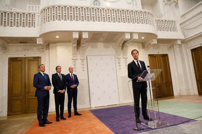 Het kabinet Rutte III presenteerde dinsdagmiddag zijn regeerakkoord.