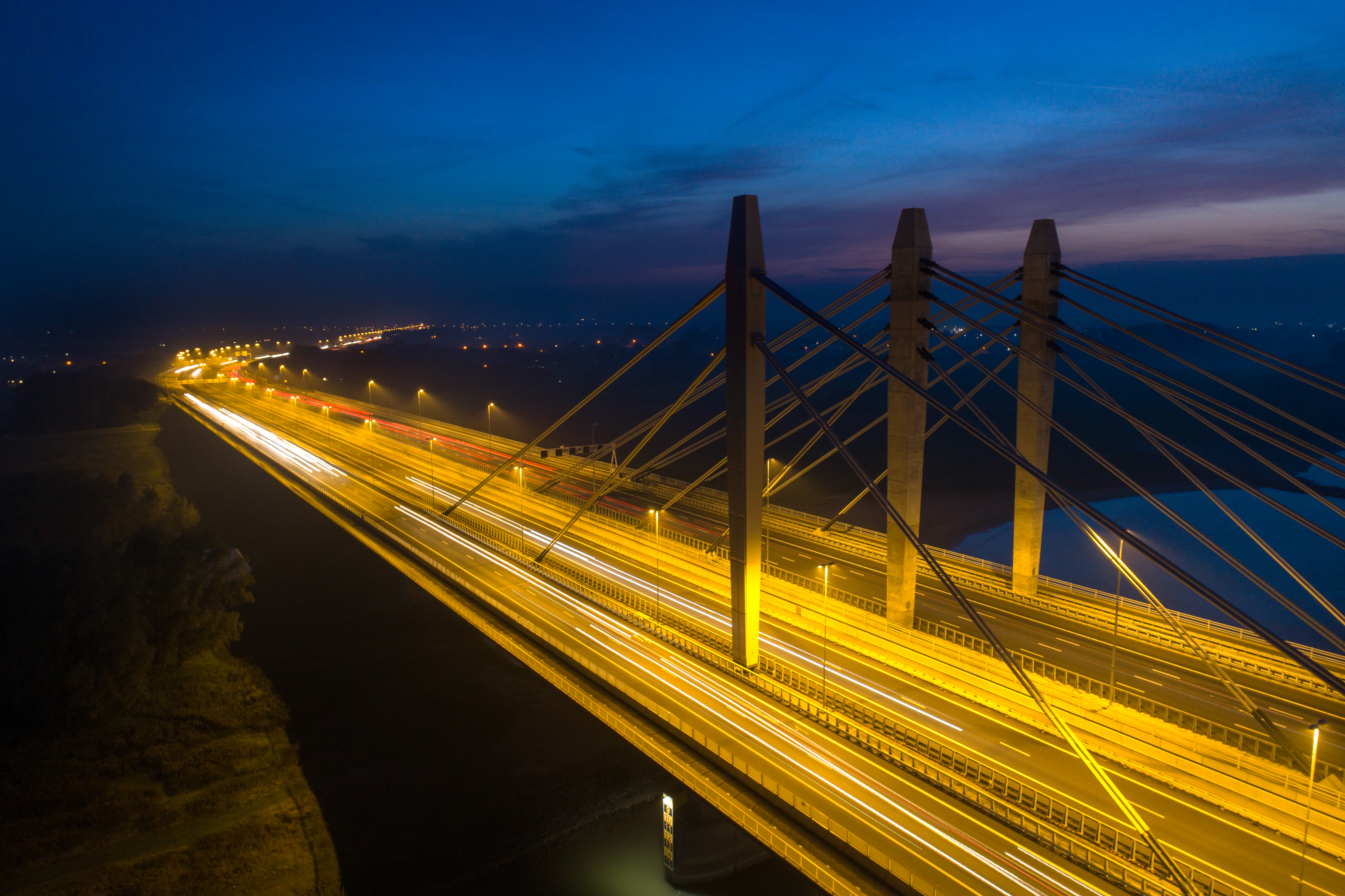 Integraal project Van Gelder. Waalbrug & knooppunten A 50. Foto: Ruben Hamberg.