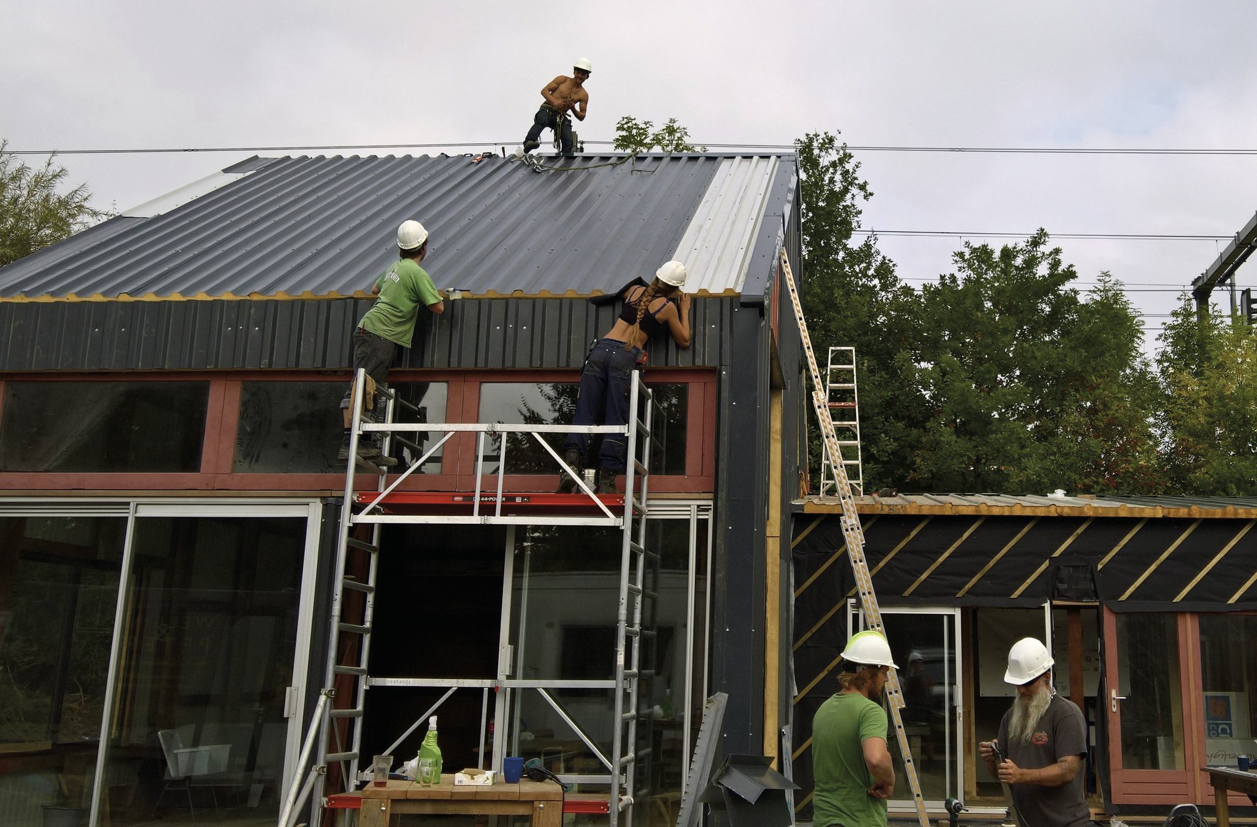 Duurzame verwarming bij circulair Hof van Cartesius