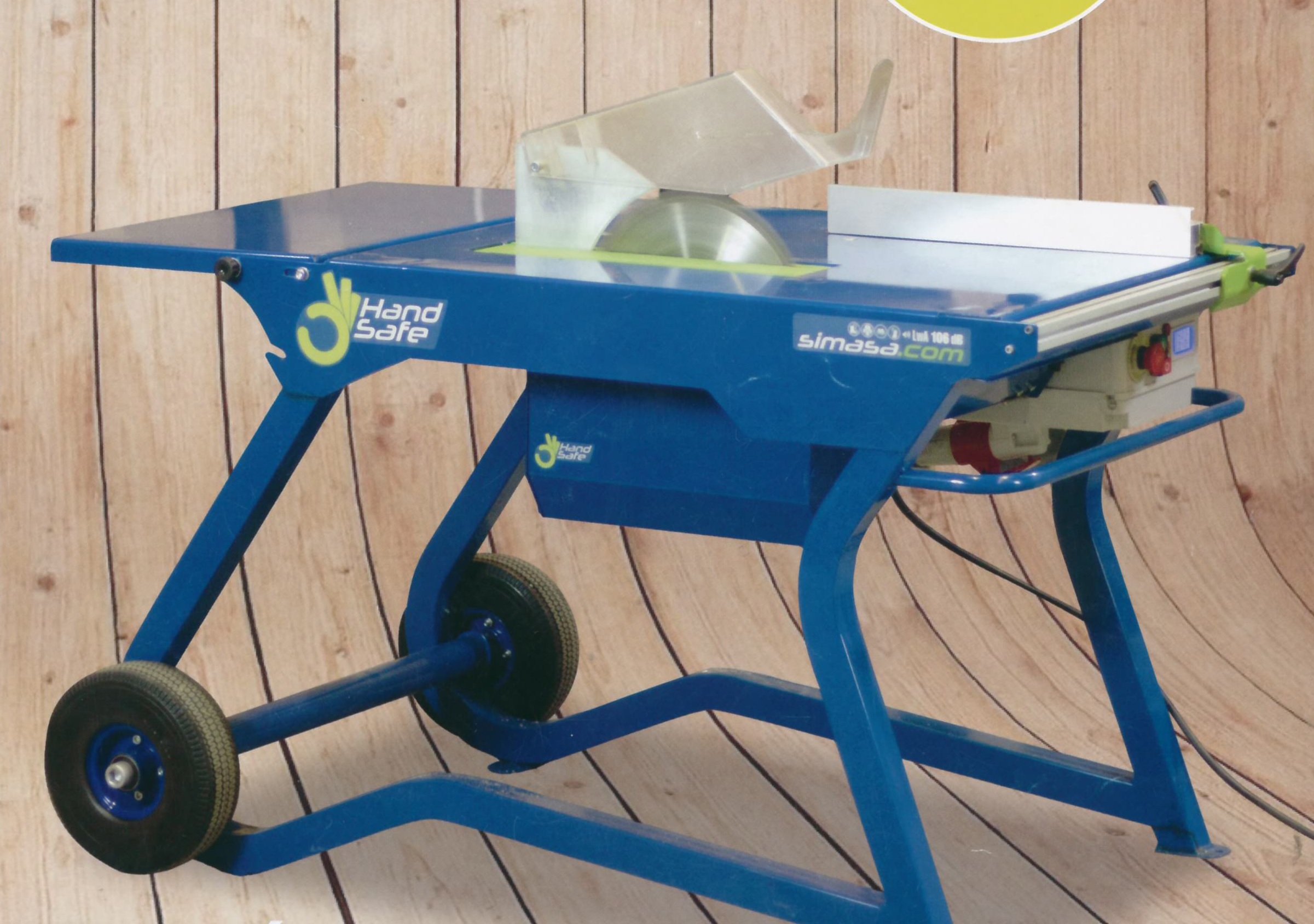 Vingerveilige zaagtafel moet ongevallen voorkomen