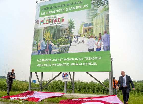 Consortia met Dura, BPD en Amvest strijden om bouw Floriade Almere