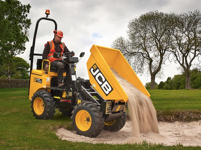 Kleinste dumper uit eigen fabriek