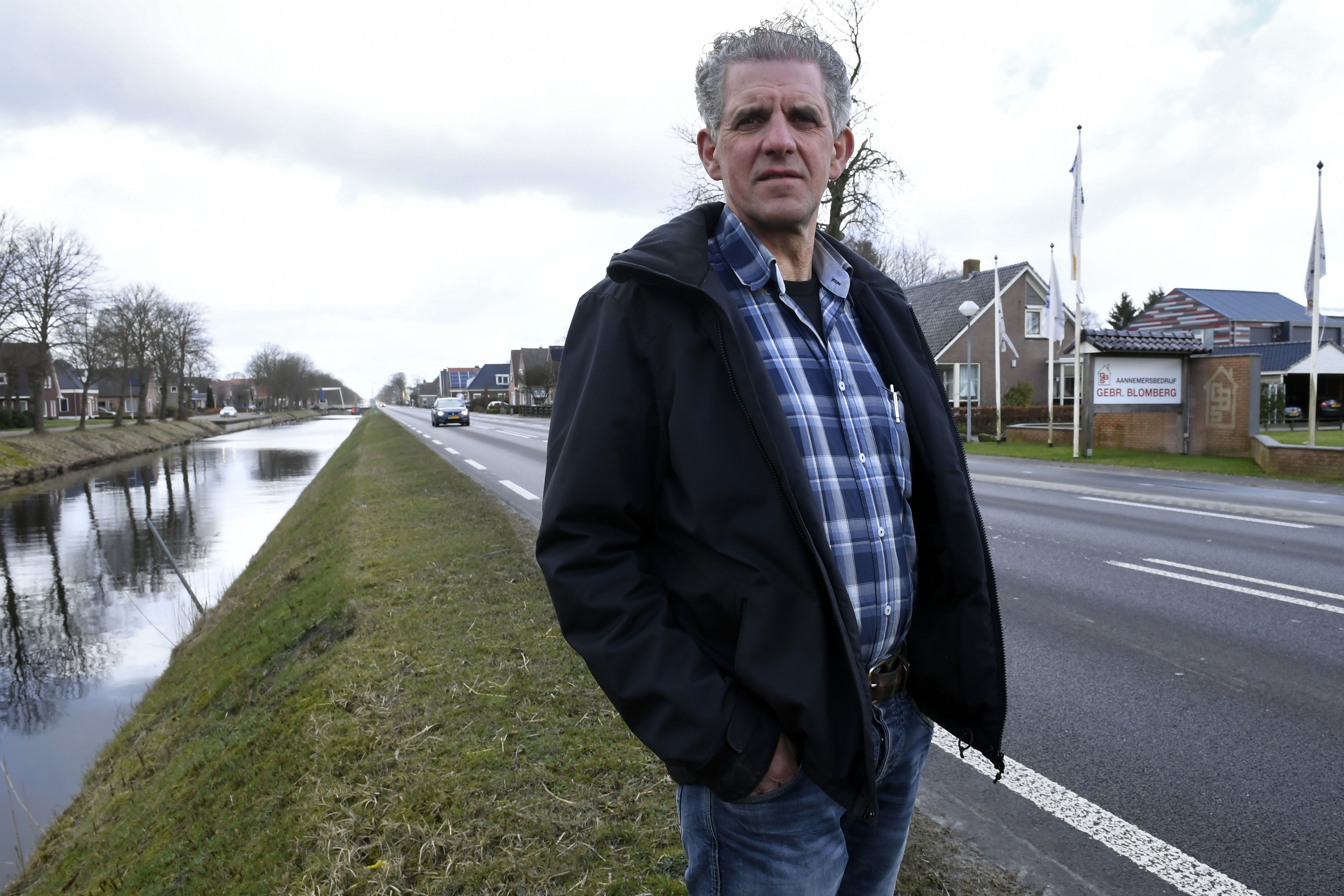 Hendrik Jan Blomberg, van Aannemersbedrijf Gebroeders Blomberg

Smilde
km 95
Foto Boudewijn Benting