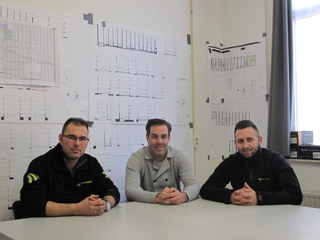 Lege winkelruimte doet dienst als bouwkeet in Rotterdam