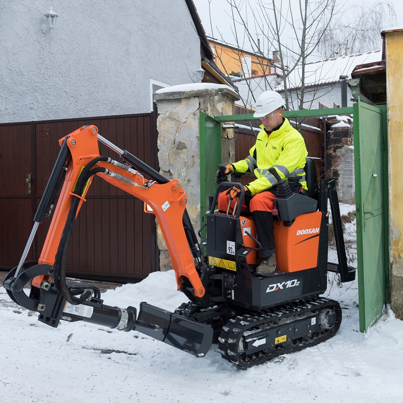 Zeer succesvolle minigraver