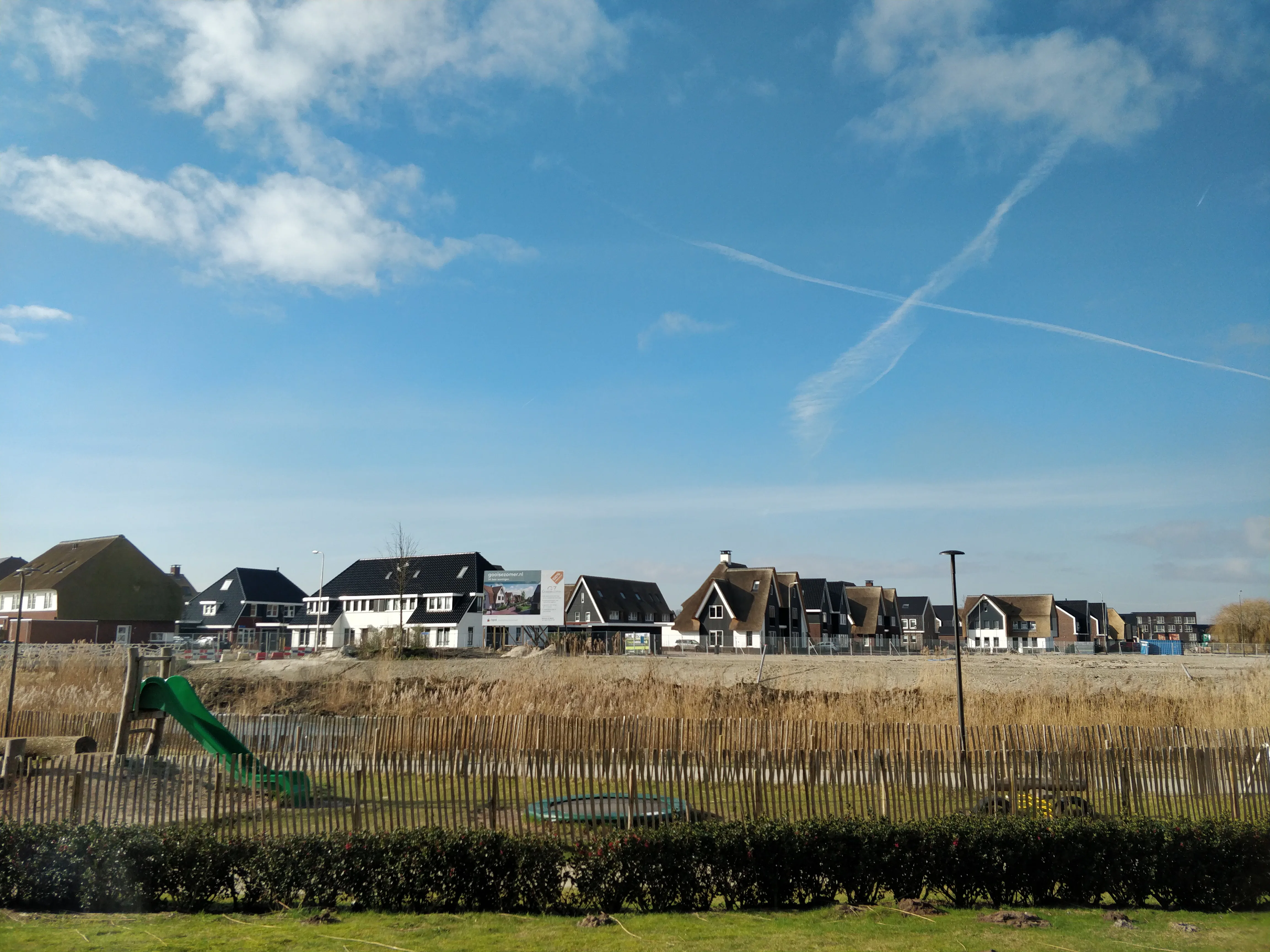 In Blaricum ontwikkelt BPD op deze plek 34 luxe woningen.